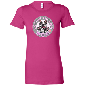 Boston Terrier Mom - Bella Womens Shirt