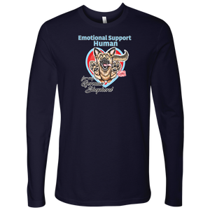 Emotional Support Human - German Shepherd - Next Level Mens Long Sleeve