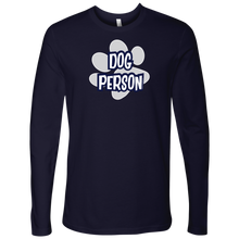 Load image into Gallery viewer, Dog Person - Next Level Mens Long Sleeve