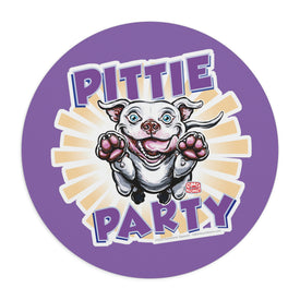 Blue Nose Pit Bull - Pittie Party Mouse Pad