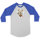 Yorkshire Terrier (Yorkie) - Canvas brand Unisex 3/4 Raglan