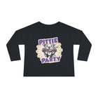 Cute and Happy Pitbull Puppy Dog Toddler Long Sleeve Tee
