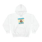 Cute Yellow Labrador Retriever Dog - Squirrel Patrol Puppy - Unisex Heavy Blend™ Hooded Sweatshirt
