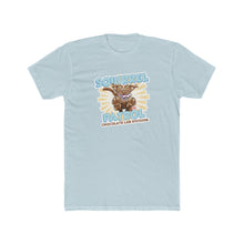 Load image into Gallery viewer, Chocolate Labrador Dog Squirrel Patrol - Men&#39;s Cotton Crew Tee