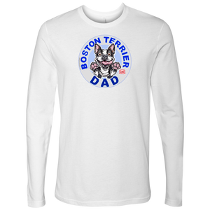 Boston Terrier Dad - Next Level Mens Long Sleeve