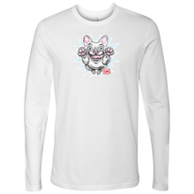 Load image into Gallery viewer, White French Bulldog - Frenchie - Next Level Mens Long Sleeve