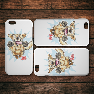 OMG Golden Retriever iPhone Case