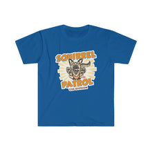 Load image into Gallery viewer, German Shepherd Puppy Dog Squirrel Patrol Unisex Softstyle T-Shirt