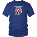 Emotional Support Human - Boston Terrier - District Unisex Shirt