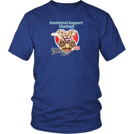Emotional Support Human - Yellow Labrador Retriever - District Unisex Shirt