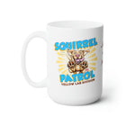 Mom's Mug - Yellow Labrador Retriever Dog - Squirrel Patrol - Ceramic Mug 15oz