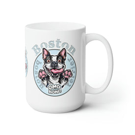 Boston Terrier Lover Ceramic Mug 15oz
