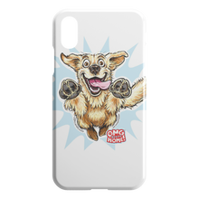 Load image into Gallery viewer, OMG Golden Retriever iPhone Case