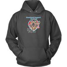 Load image into Gallery viewer, Emotional Support Human - German Shepherd - Unisex Hoodie