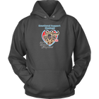 Emotional Support Human - German Shepherd - Unisex Hoodie