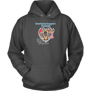 Emotional Support Human - German Shepherd - Unisex Hoodie