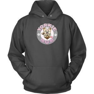 Yorkshire Terrier (Yorkie) Mom - Unisex Hoodie for the Yorkie Dog Lover