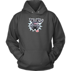 Happy Excited Jumping Black Labrador Retriever Dog - Unisex Hoodie for Dog Lovers
