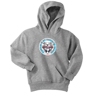 Rescue is my favorite breed - White Staffy Youth Hoodie