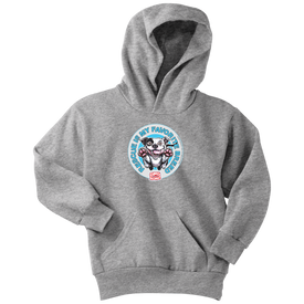 Rescue is my favorite breed - White Pitbull - Youth Hoodie