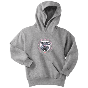 Rescue is My Favorite Breed - Black Labrador Youth Hoodie