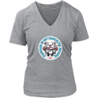 Rescue is my favorite breed - White Staffy Womens V-neck by District