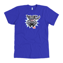 Load image into Gallery viewer, Happy Excited Jumping Black Labrador Retriever Dog - Mens T-shirt for Dog Lovers