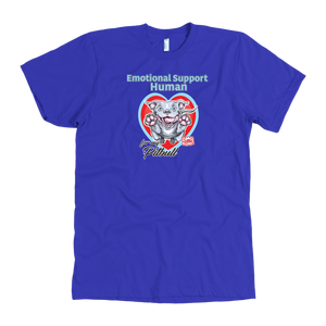 Emotional Support Human - Blue Nose Pitbull - American Apparel Mens