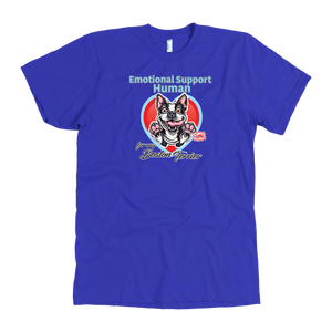 Emotional Support Human - Boston Terrier - American Apparel Mens