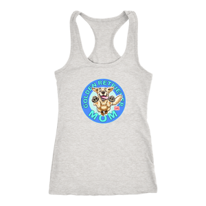 Golden Retriever Mom - Next Level Racerback Tank for Dog Lovers