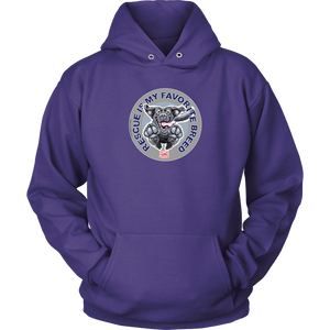 Rescue is My Favorite Breed - Black Labrador Unisex Hoodie