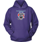 Emotional Support Human - Black Labrador Retriever - Unisex Hoodie