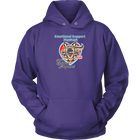 Emotional Support Human - German Shepherd - Unisex Hoodie