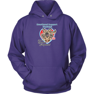 Emotional Support Human - German Shepherd - Unisex Hoodie