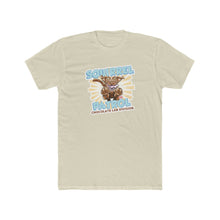 Load image into Gallery viewer, Chocolate Labrador Dog Squirrel Patrol - Men&#39;s Cotton Crew Tee