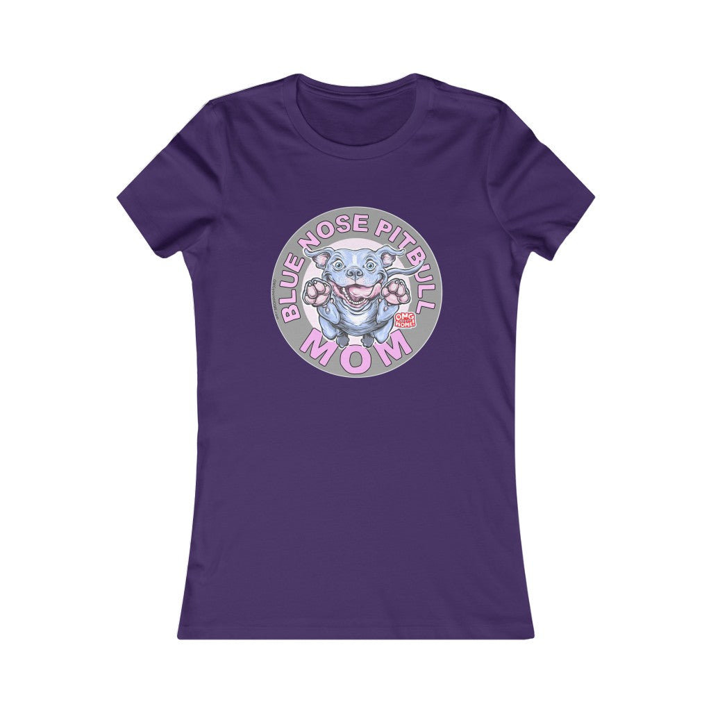 Blue Nose PitBull Mom - Womens Shirt for the Pit Bull Lover