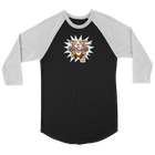 Red Nose Pitbull - Canvas brand Unisex 3/4 Raglan