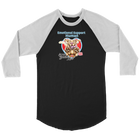 black jersey with white sleeves featuring the yellow labrador dog on the front