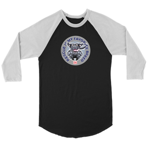 Rescue is My Favorite Breed - Black Labrador Raglan