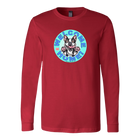 Boston Terrier - Welcome Home - Canvas brand Long Sleeve