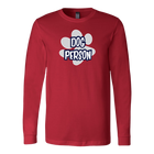 Dog Person - Canvas Long Sleeve Shirt