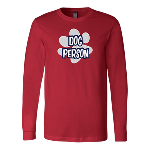 Dog Person - Canvas Long Sleeve Shirt