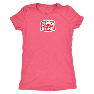 OMG Logo - Next Level Womens Triblend