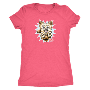 Yorkshire Terrier (Yorkie) - Next Level Womens Triblend  Shirt