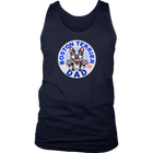 a tank top with the OMG You're Home! Boston Terrier dog dad design