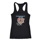 Emotional Support Human - German Shepherd - Next Level Racerback Tank