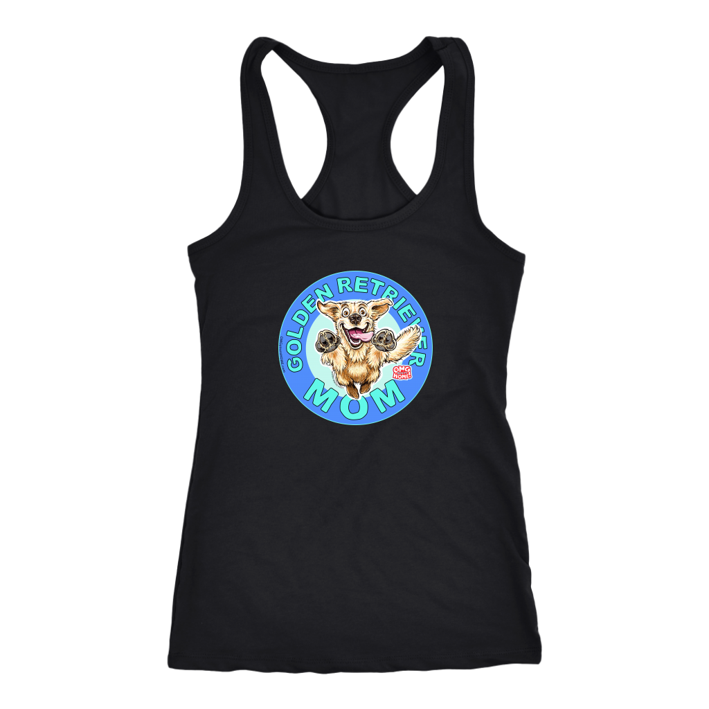 Golden Retriever Mom - Next Level Racerback Tank for Dog Lovers