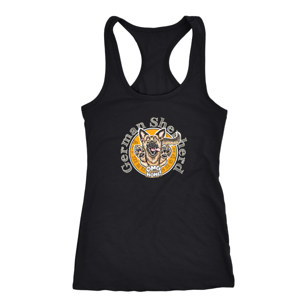 German Shepherd - Next Level Racerback Tank for the GSD Dog Lover