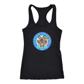 German Shepherd Mom - Next Level Racerback Tank