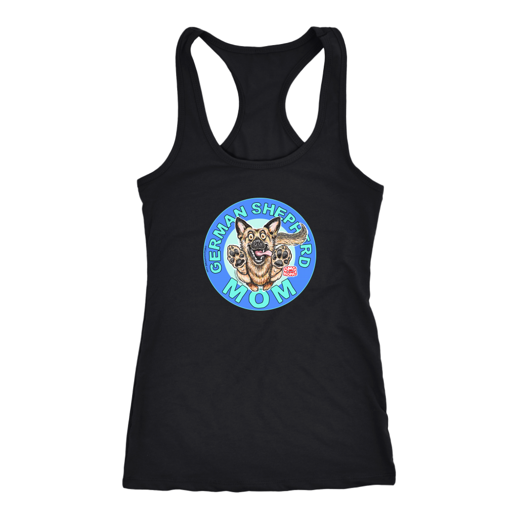 German Shepherd Mom - Next Level Racerback Tank